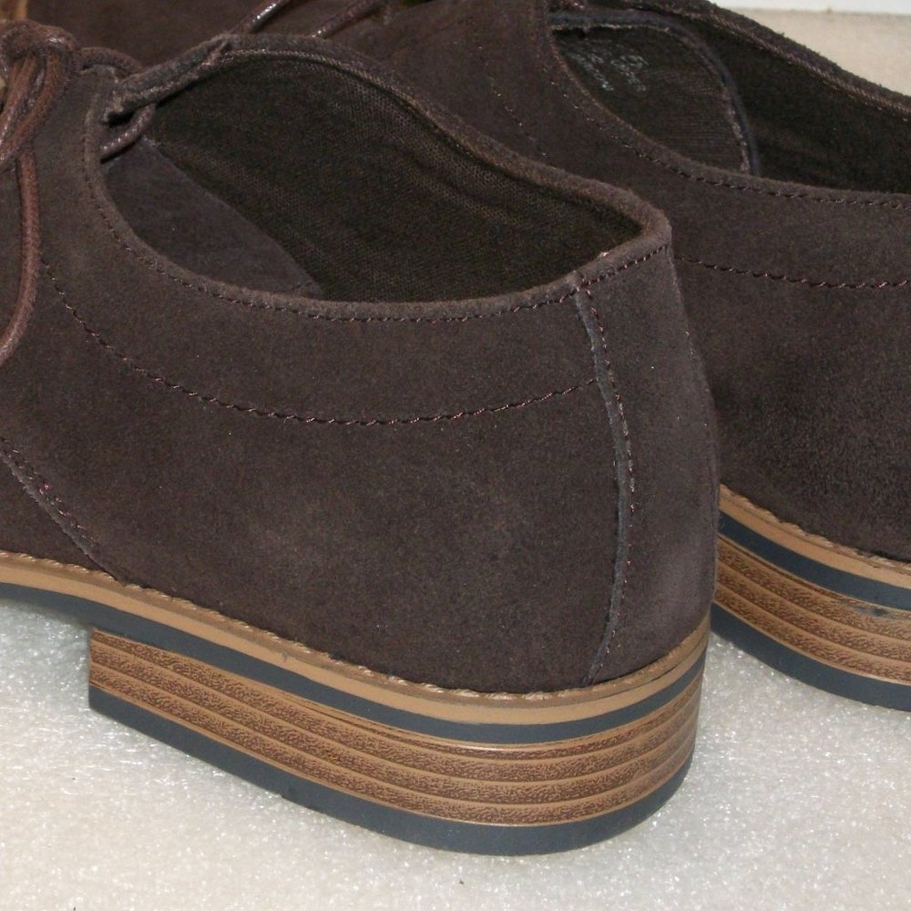 J75 JUMP 8.5 Mens Brown Suede Oxfords Shoes NWT "Marconi" - Picture 6 of 10